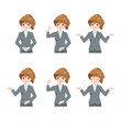 女性/ポーズ