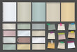 Collection of various paper vector