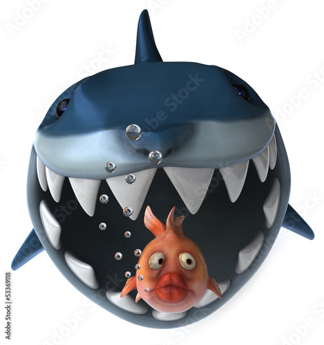 Illustration: Fun shark Fun shark