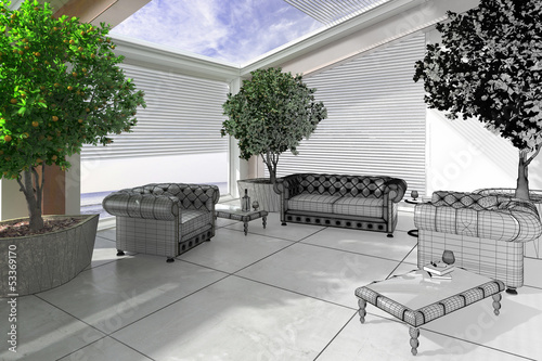 Illustration: Orangerie (3d) Orangerie (3d)