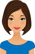 Brunette portrait