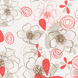 Vektor: Seamless wallpaper vector background Seamless wallpaper vector background
