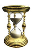 Sanduhr Gestell Gold