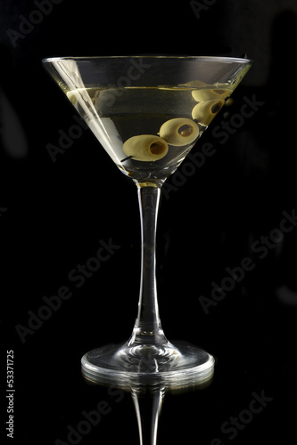 Photo: Martini with olives Martini with olives