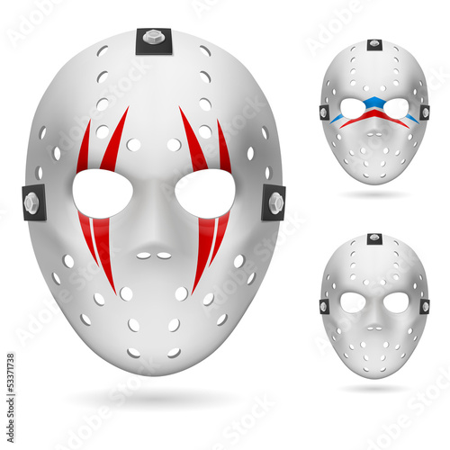 Vector: Hockey mask Hockey mask