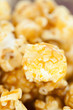 Caramel Popcorn Just Out Of Bowl