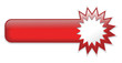 Vektor: Red Web Button (stamp badge icon symbol blank template vector) Red Web Button (stamp badge icon symbol blank template vector)