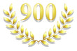 Lauriers 900 en or