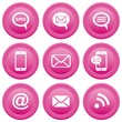 Vector: Communication icons Communication icons