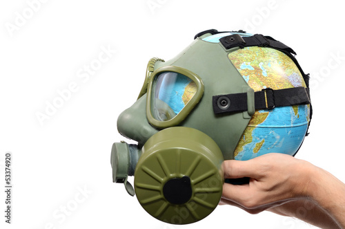 Photo: Global Earth pollution Global Earth pollution