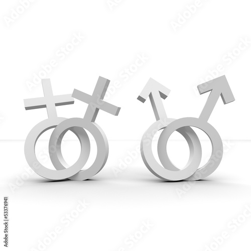 Illustration: homosexuell homosexuell