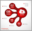 Infographics concept to display your data in a stylish way.
