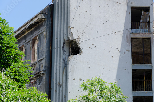 Photo: Building destroyed by War, Bosnia Building destroyed by War, Bosnia
