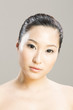 Portrait of a beautiful Chinese female model.