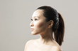 Portrait of a beautiful Chinese female model.