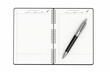 Notepad and pen.