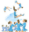Illustration: Cheer leader Cheer leader