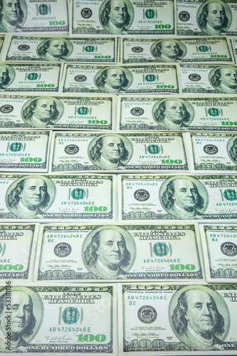 Photo: billetes de dolar billetes de dolar