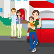 Amicably Divorced Family