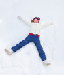 Photo: Star in snow Star in snow