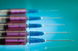 Five syringes