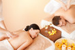 couple in spa