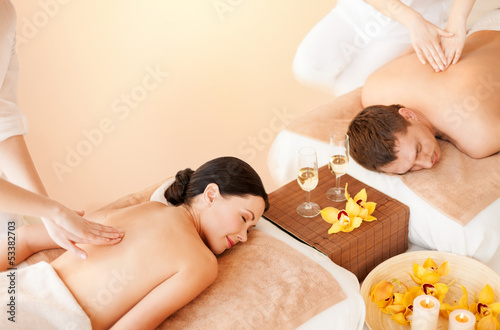 Photo: couple in spa couple in spa