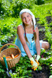 Gardening girl