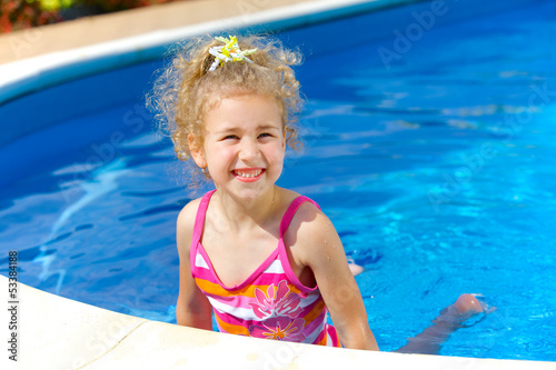 Photo: Girl in the pool Girl in the pool