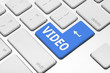 Video key on the computer keyboard