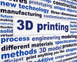 3d printing technical word clouds