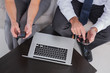Overhead of colleagues using their mobile phone