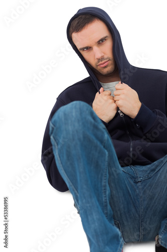 Photo: Attractive man looking sad Attractive man looking sad