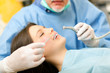 Dentist doing a treatment