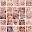 Collage of people smiling