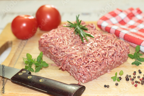 Photo: viande hachée viande hachée