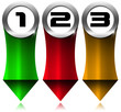 Metal Vertical Banners with Three Options