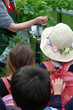 Enfants en classe verte