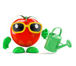 Tomato grows his own food