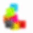 Abstract color background.