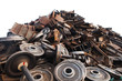 recycled train wheels