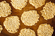 Photo: Homemade Baked Parmesan Cheese Crisp Homemade Baked Parmesan Cheese Crisp