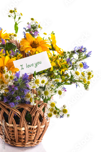 Photo: bouquet of summer flowers bouquet of summer flowers