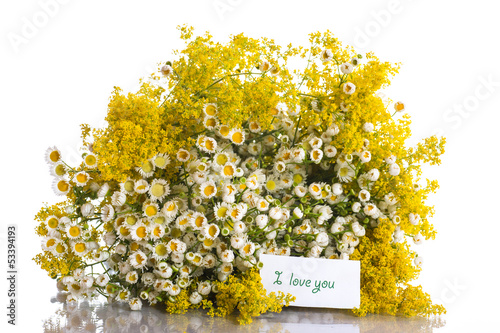 Photo: Summer bouquet of wild flowers Summer bouquet of wild flowers