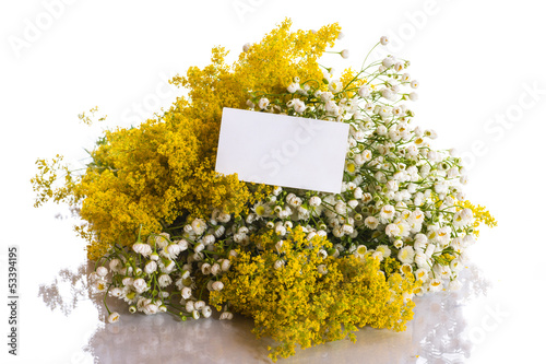 Photo: Summer bouquet of wild flowers Summer bouquet of wild flowers