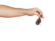 Handing over keys