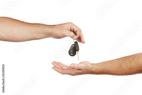 Photo: Handing over keys Handing over keys