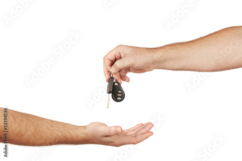 Photo: Handing over keys Handing over keys