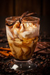 Frozen tiramisu dessert