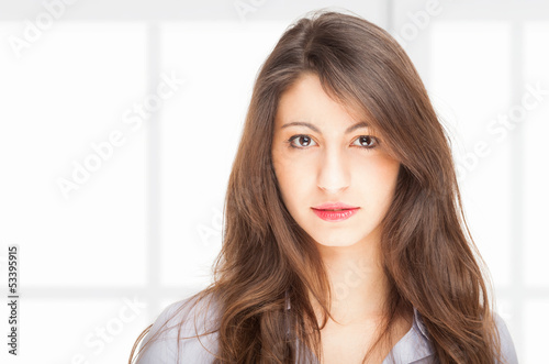 Photo: Portrait of a young woman Portrait of a young woman